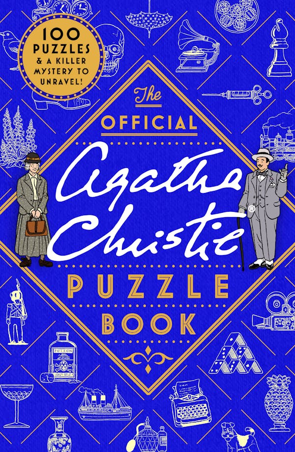 Agatha Christie Puzzle Book cover