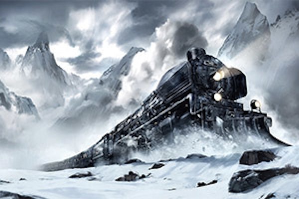 Illustrated edition of Murder on the Orient Express