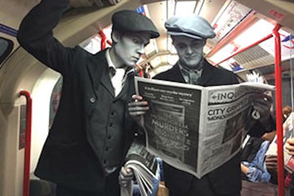 Read all about it! City gripped by The Monogram Murders!