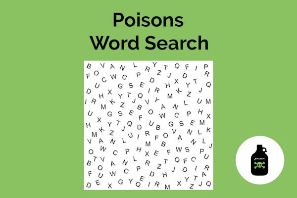 Poison: A Word Search