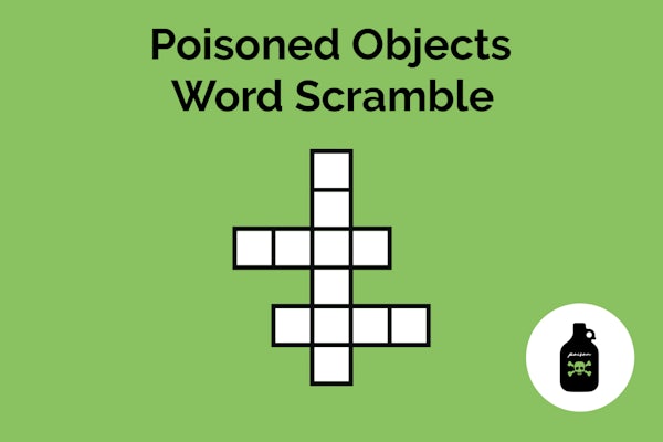 Poisoned Items: A Word Scramble