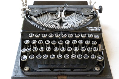 Typewriter a The Christie Archive Trust